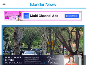'islandernews.com' screenshot