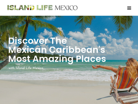 'islandlifemexico.com' screenshot