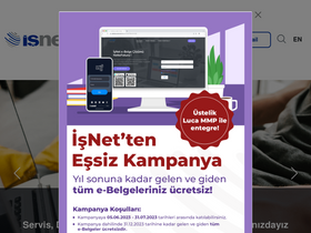 'isnet.net.tr' screenshot