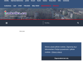 'isokolka.eu' screenshot