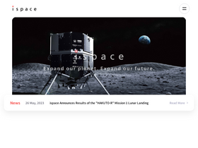 'ispace-inc.com' screenshot