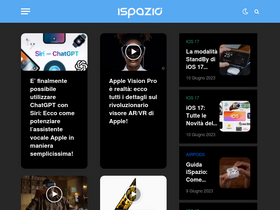 'ispazio.net' screenshot