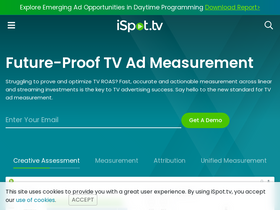 'ispot.tv' screenshot