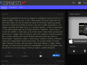 'ispovesti.com' screenshot
