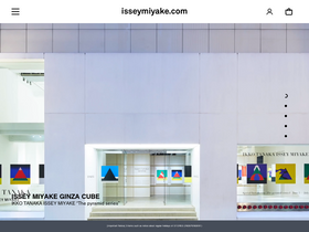 'isseymiyake.com' screenshot