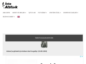 'isteataturk.com' screenshot
