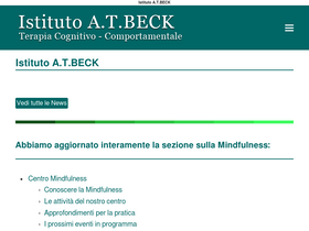 'istitutobeck.com' screenshot
