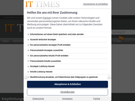 'it-times.de' screenshot