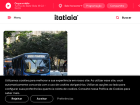 'itatiaia.com.br' screenshot