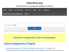 'itatonline.org' screenshot
