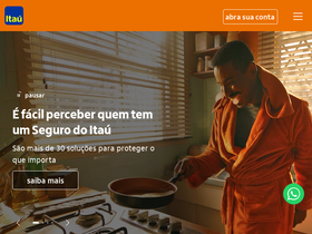'itau.com.br' screenshot