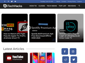 'itechhacks.com' screenshot