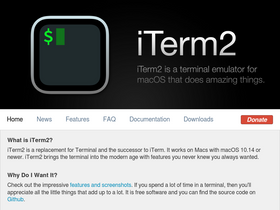 'iterm2.com' screenshot