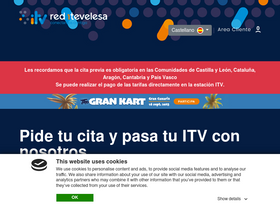 'itevelesa.com' screenshot