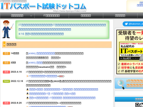 'itpassportsiken.com' screenshot