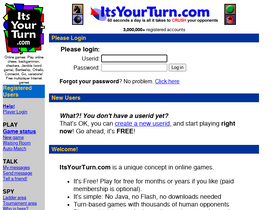 'itsyourturn.com' screenshot