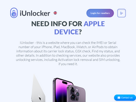 'iunlocker.com' screenshot