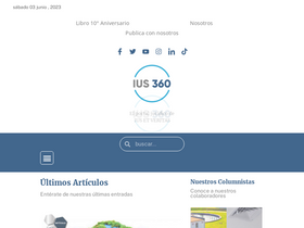 'ius360.com' screenshot