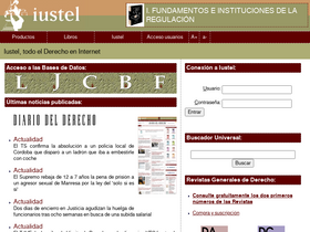 'iustel.com' screenshot