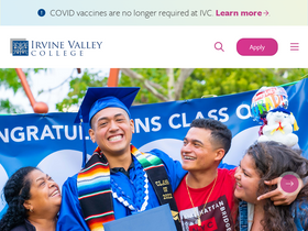 'ivc.edu' screenshot