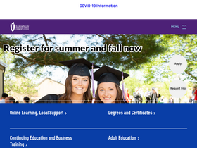 'ivcc.edu' screenshot