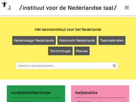 'ivdnt.org' screenshot