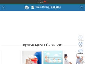 'ivfhongngoc.com' screenshot