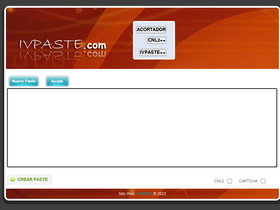 'ivpaste.com' screenshot