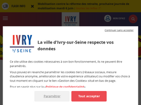 'ivry94.fr' screenshot