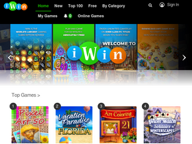 'iwin.com' screenshot