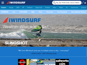 'iwindsurf.com' screenshot