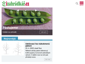'izahradkar.cz' screenshot
