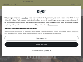 'izipizi.com' screenshot