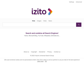 'izito.com' screenshot