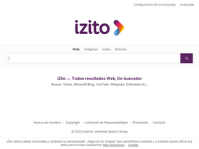 'izito.mx' screenshot