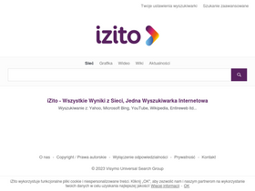 'izito.pl' screenshot