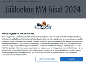 'jaakiekonmmkisat.com' screenshot