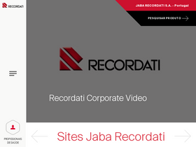 'jaba-recordati.pt' screenshot