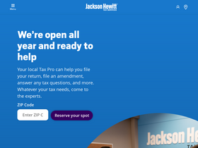 'jacksonhewitt.com' screenshot