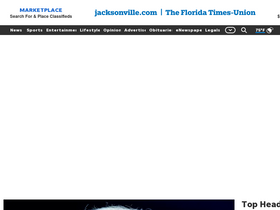 'jacksonville.com' screenshot