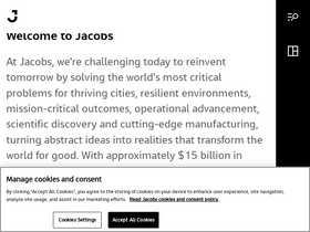 'jacobs.com' screenshot
