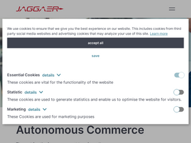 'jaggaer.com' screenshot