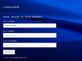 'jaguar.com' screenshot