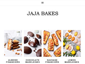 'jajabakes.com' screenshot