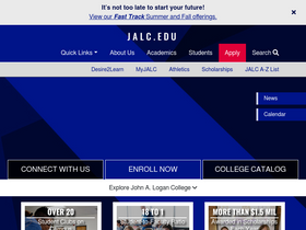 'jalc.edu' screenshot