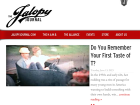 'jalopyjournal.com' screenshot