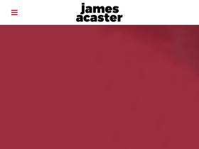 'jamesacaster.com' screenshot