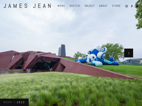 'jamesjean.com' screenshot