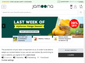 'jamoona.com' screenshot