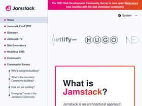 'jamstack.org' screenshot